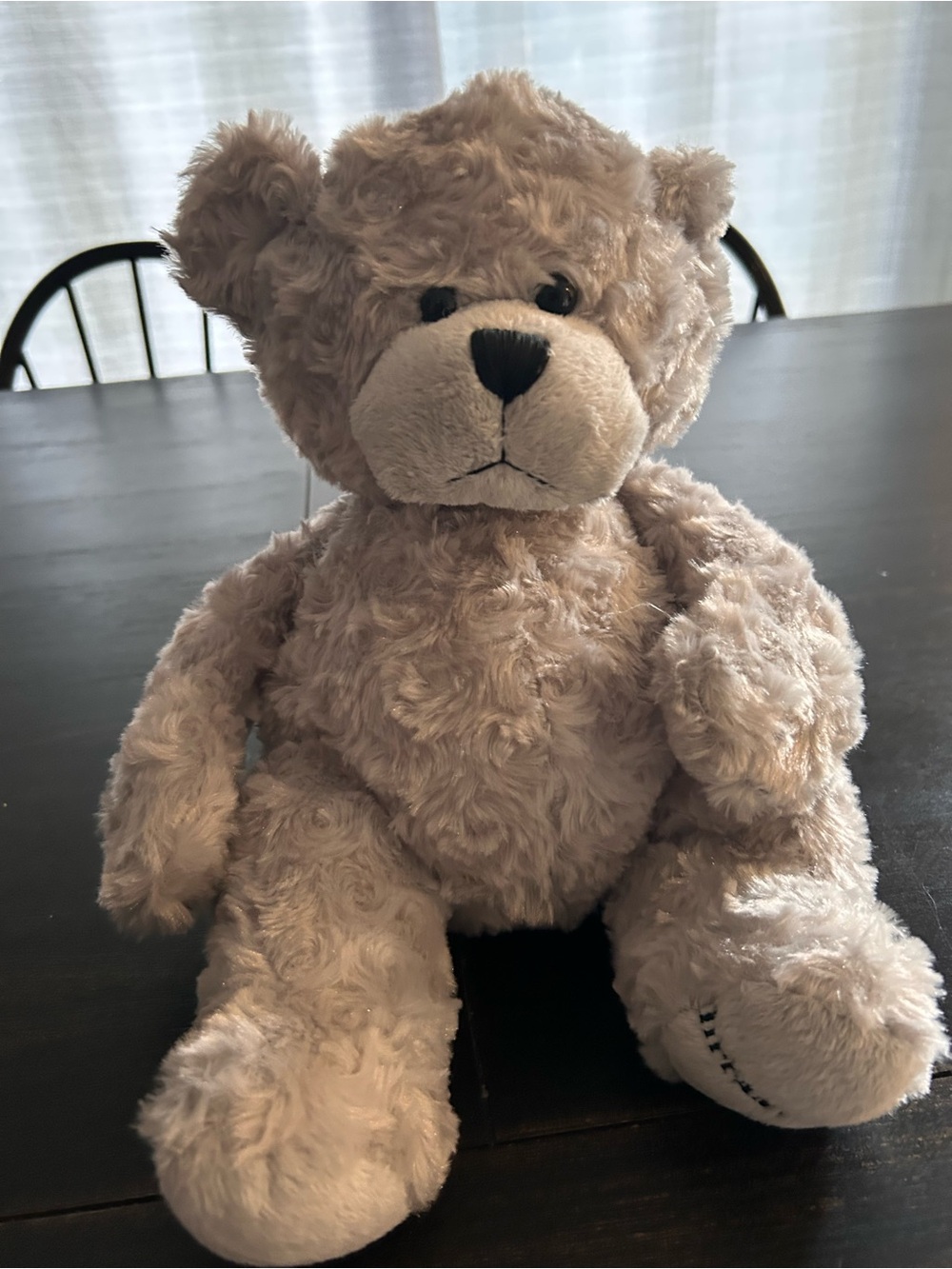 Tiffany and Co Plush Gray Teddy Bear Stuffed Animal